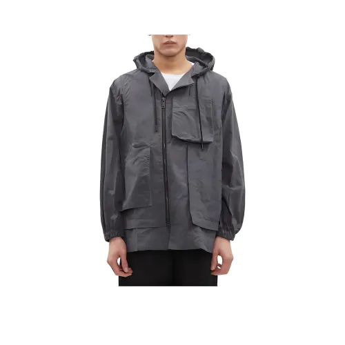 LA GARCONNE SS24 Куртки Пальто Мужской Угольный Серый