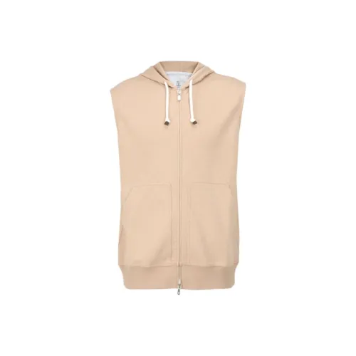 BRUNELLO CUCINELLI SS23 Жилет Мужской Хаки