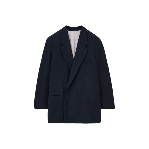 Lemaire Бизнес-костюм Пальто Мужское Серое