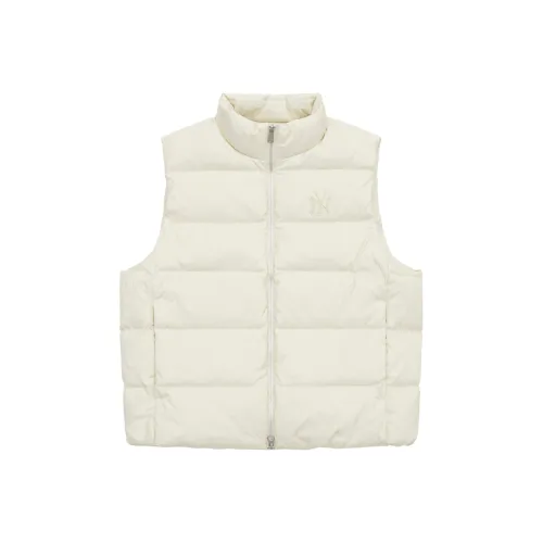 MLB MONOGRAM Коллекция New York Yankees Down Vest Unisex Айвори Белый