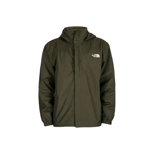 The North Face Ветрозащитная ветровка для мужчин оливково-зеленый