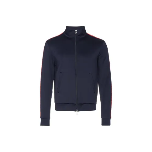 Moncler Темно-синие мужские куртки