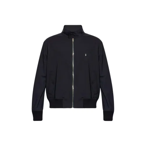 GIVENCHY SS24 Куртки и Пальто Мужской Морской Синий