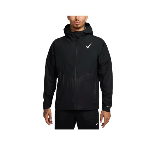 nike AEROSWIFTStorm Форма FW24 Куртка Мужская Черный Белый Верх