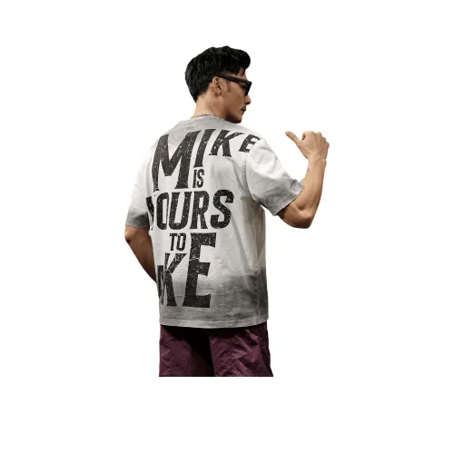 LUJIEBANG Белая Грязная Мужская Футболка