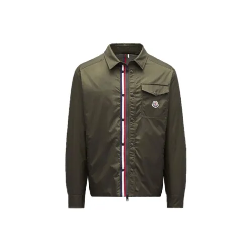 MONCLER FW22 Пуховик Мужской Зеленый