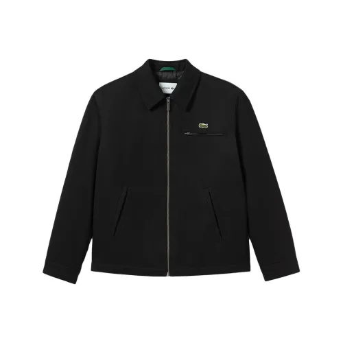 LACOSTE Мужские черные куртки