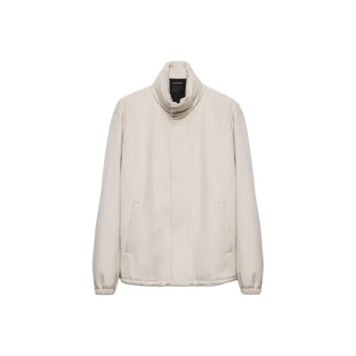 PRADA Куртки и Пальто Мужской Белый До Белого