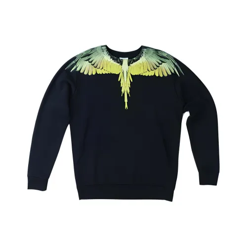 Marcelo Burlon Черные Мужские Свитшоты