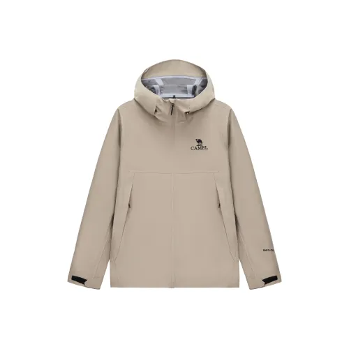 Верблюжий цвет универсальная ветровка для всех погодных условий мужская