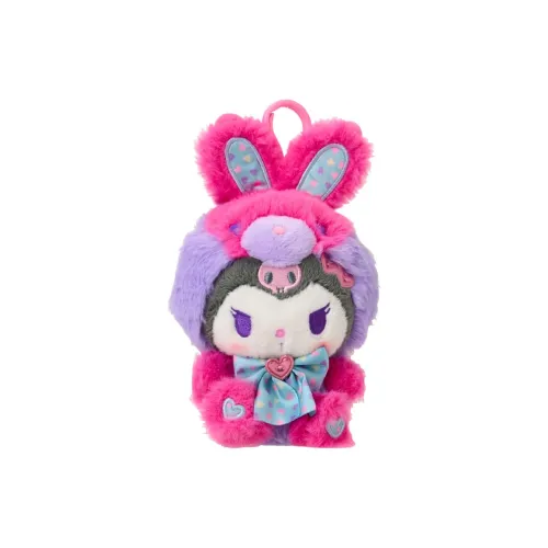 Sanrio Kuromi Весна Кролик Кукла Плюшевая Подвеска 9 см Рекомендуемая Высота