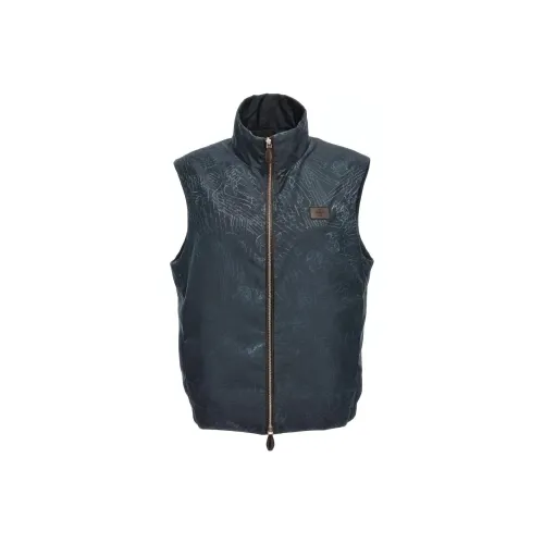 BERLUTI Blue Men's Gilets BERLUTI Синий Мужской Жилеты