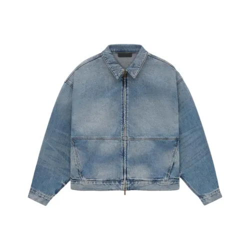 Fear Of God Essentials Denim Jacket Men's Med Wash