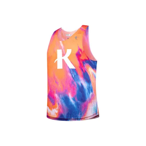 QIAODAN Strong Air Blowing Топ без рукавов Мужской Атомный оранжевый