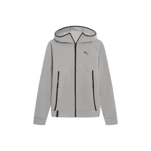 PUMA PUMATECH Мужская дорожная куртка Куртки и пальто Мужской Серый