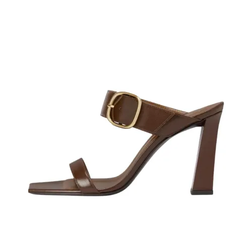 Giuseppe Zanotti GZ Слипоны 9 см Женские Коричневый