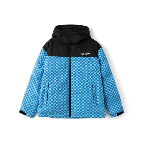 Volcom Пуховик Унисекс Средний Синий