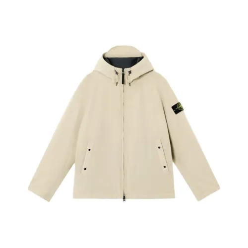 STONE ISLAND Хлопковый пуховик Мужской Desert