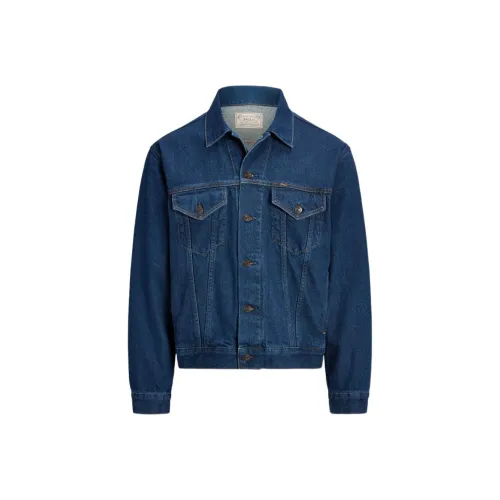 Polo Ralph Lauren SS24 Denim Jacket Men's Washed Blue