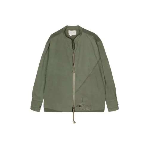 GREG LAUREN Зеленый Мужской Куртки