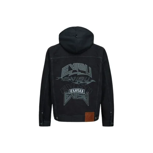 EVISU Темно-серый Мужские Куртки