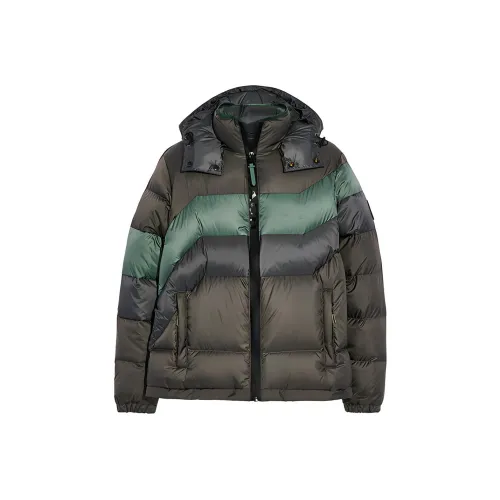 COACH Коричневый Мужской Пуховик