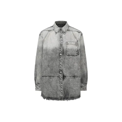 VANN VALRENCÉ Denim Jacket Unisex Mountain Stone Gray VANN VALRENCÉ Деним Куртка Унисекс Гора Каменный Серый