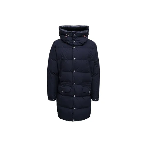 Moncler FW21 Пуховик Унисекс Темно-синий