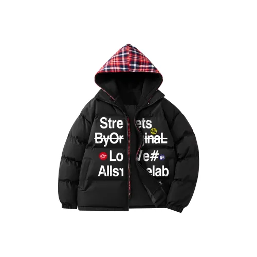 SIMPLE RIMLESS SRME Хлопковый пуховик унисекс