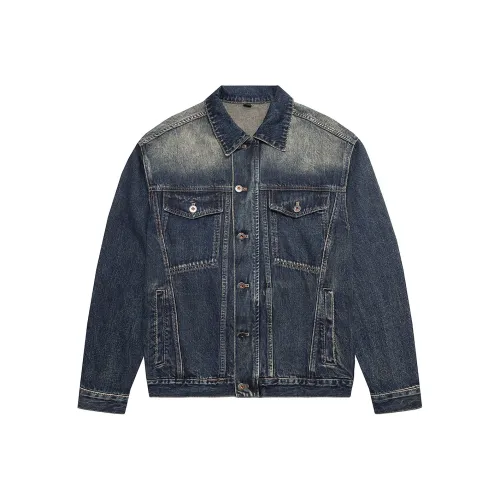 JASONWOOD Cowboy on the Run Деним Куртка Унисекс Нано Синий