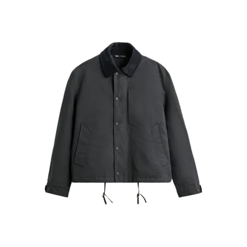 ZARA Угольный Мужской Куртки