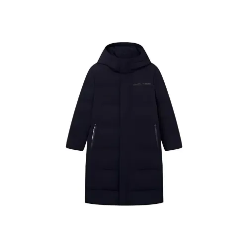 361° Sports Life Collection Comprehensive Training Collection Пуховик Мужской Супер-черный