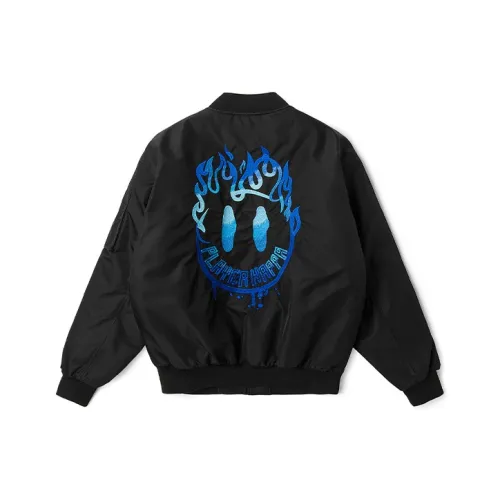 KAPPA Однотонный Бейсбольный воротник Пуховая куртка Унисекс