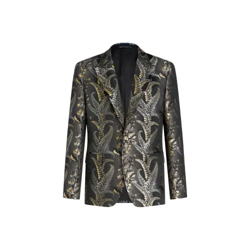 ETRO Серый Мужской Деловой Костюм