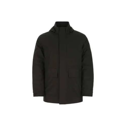 Ermenegildo Zegna Черный Мужской Пуховик