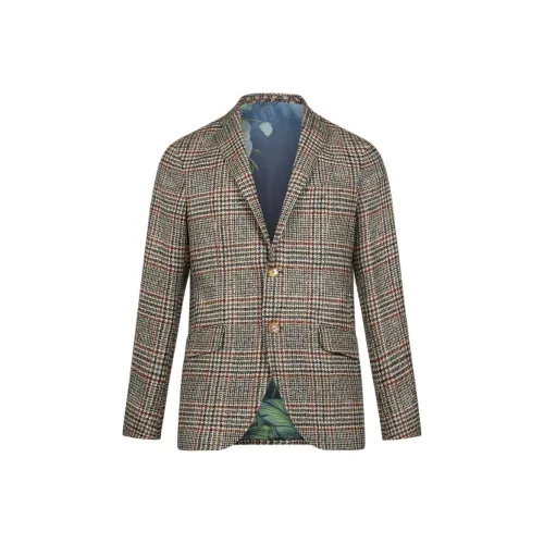 ETRO Серый Мужской Деловой Костюм