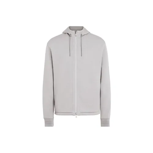 Ermenegildo Zegna Серые Мужские Куртки