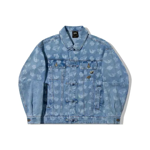 LINING x BILLIONAIRE BOYS CLUB Деним Куртка Унисекс Синий