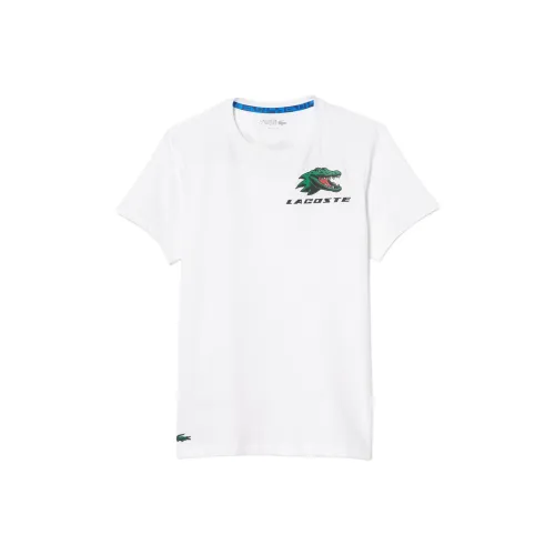 LACOSTE Collaboration Белая Мужская Футболка