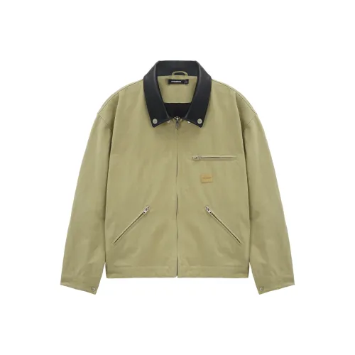 UNVESNO Хаки Унисекс Куртки