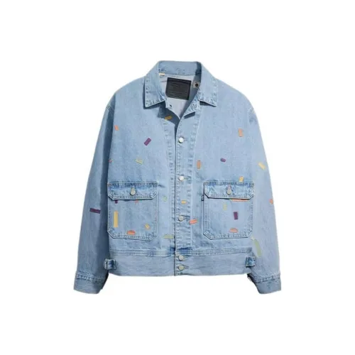 Levi's Denim Куртка Мужская Светло-Синяя