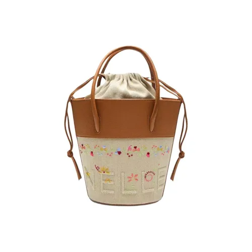 COCCINELLE Телячья кожа Сумка Средний Женская Светлый Бежевый