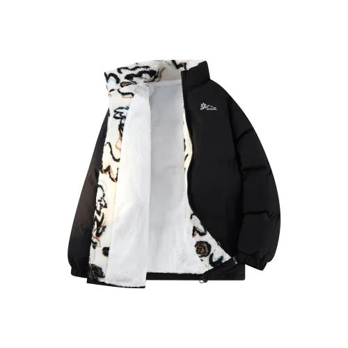 CSKS Унисекс Объемные куртки (пуховики)