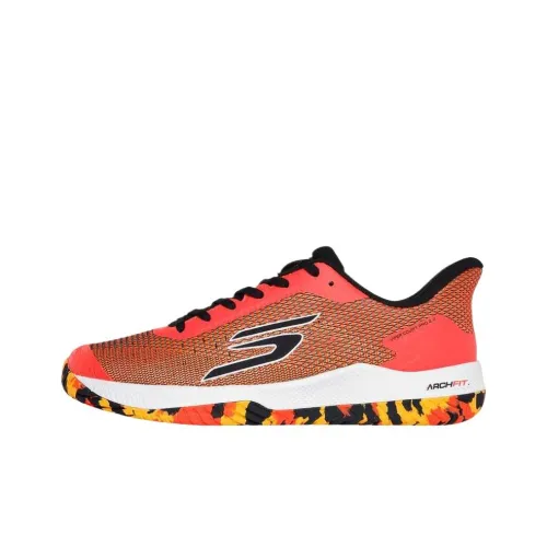 Skechers Viper Court Pro Low Топ Кроссовки для тренировок Мужской Оранжевый