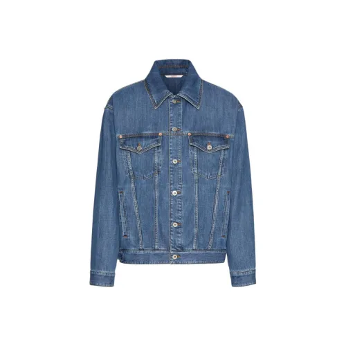 Valentino Denim Jacket Men's Blue