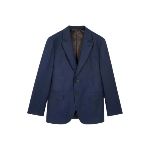 BERLUTI Синий Мужской Деловой костюм