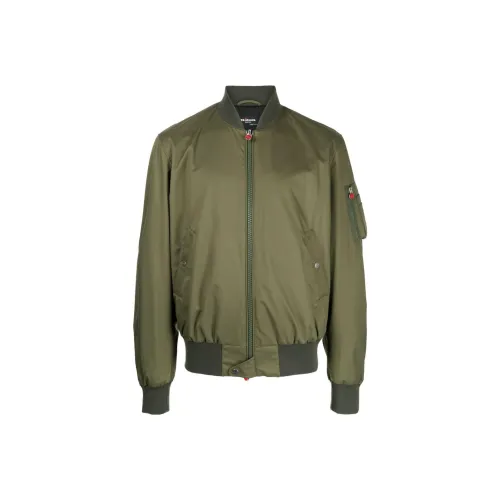 KITON Хаки Зеленый Мужские Куртки