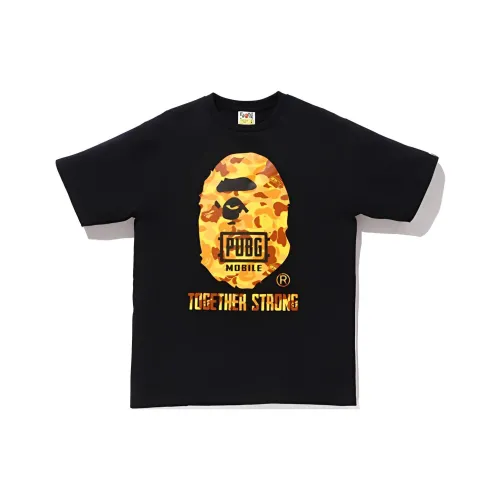 A BATHING APE Голова Series Мужская T-рубашка