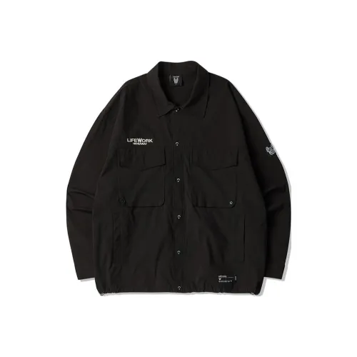 Lifework Куртки и Пальто Мужской Черный
