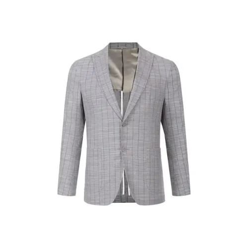 BRAUN BUFFEL Бизнес-костюм мужской светло-серый